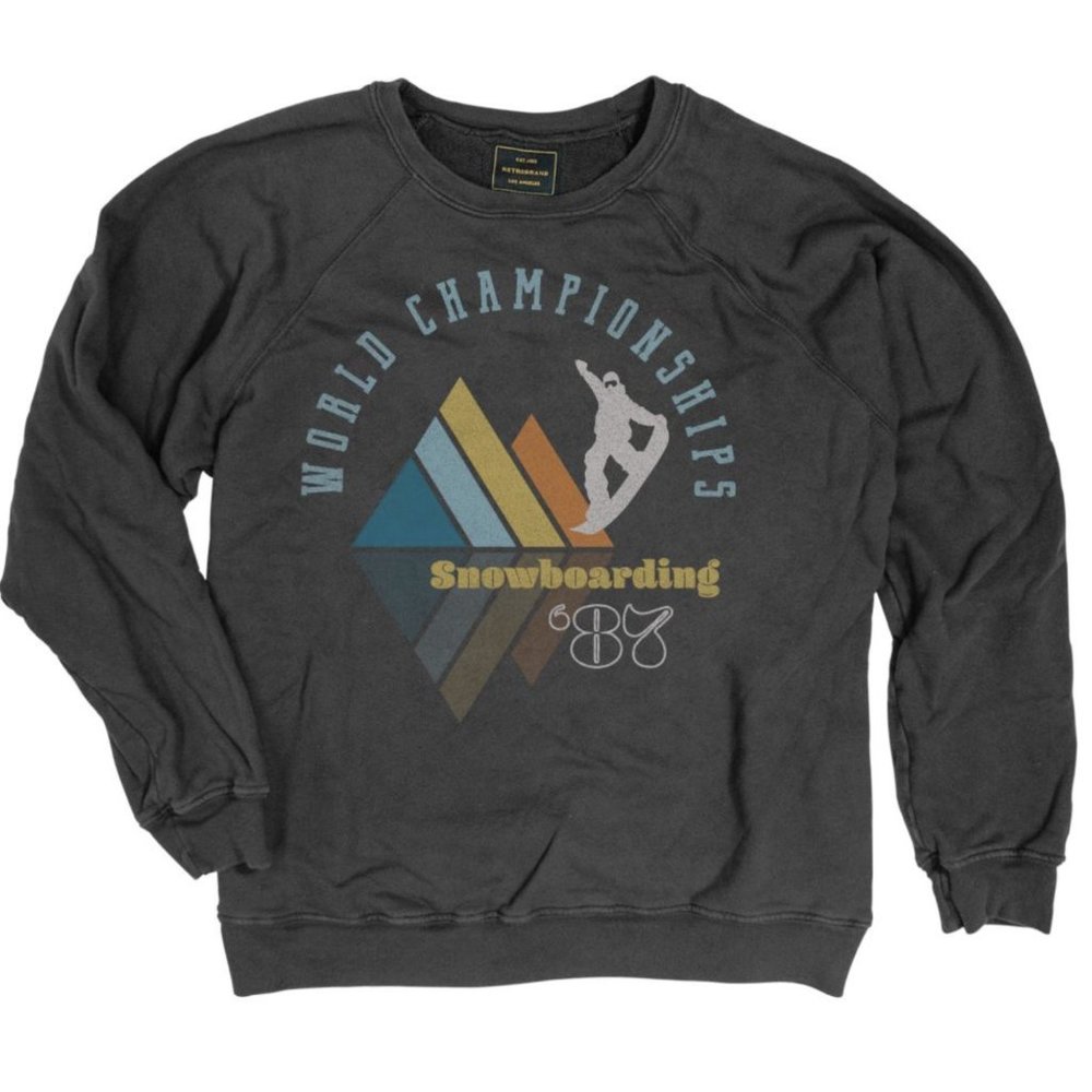 WORLD CHAMP 87' L/S crew neck